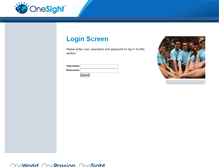 Tablet Screenshot of givethegiftofsight.org